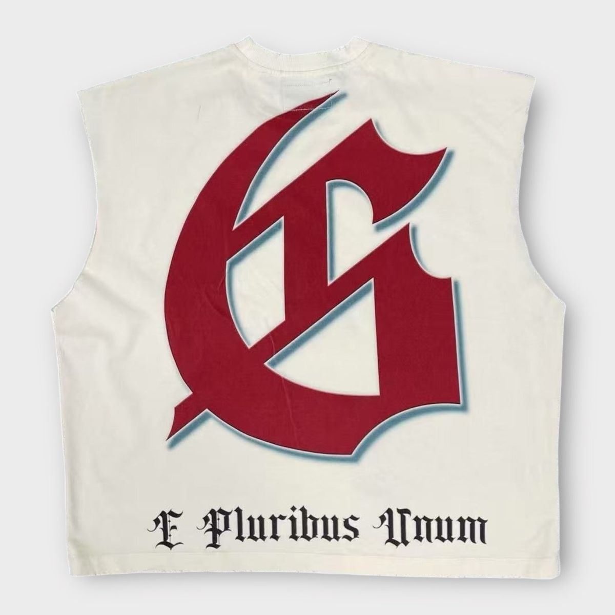 Godspeed Checkmate Sleeveless T-Shirt Bone - Lucid Soles