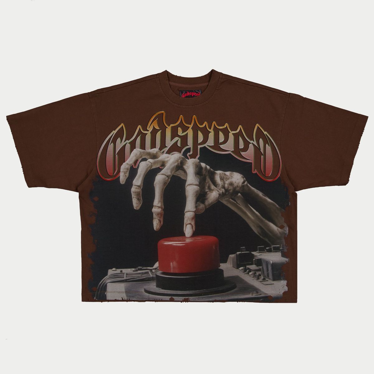 Godspeed Detonator T-Shirt Mocha - Lucid Soles