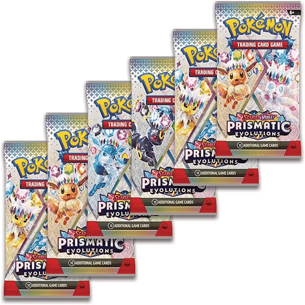 Pokémon TCG: Scarlet & Violet Prismatic Evolutions Booster Bundle - Lucid Soles