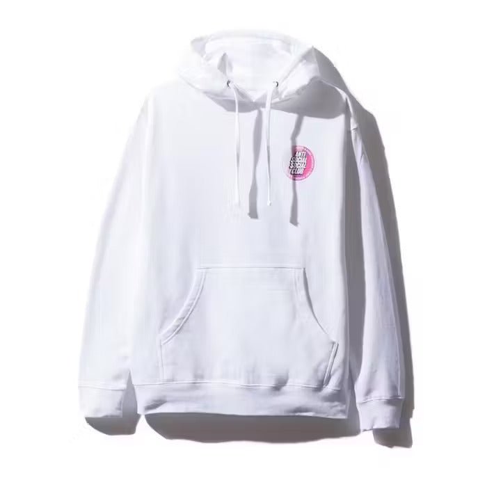ASSC Blocked Logo Surfs Up White Hoodie - Lucid Soles