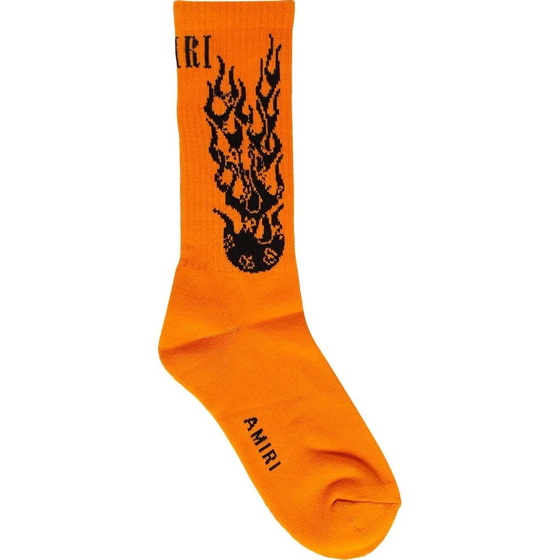 Amiri Flames Sock 'Orange' - Lucid Soles