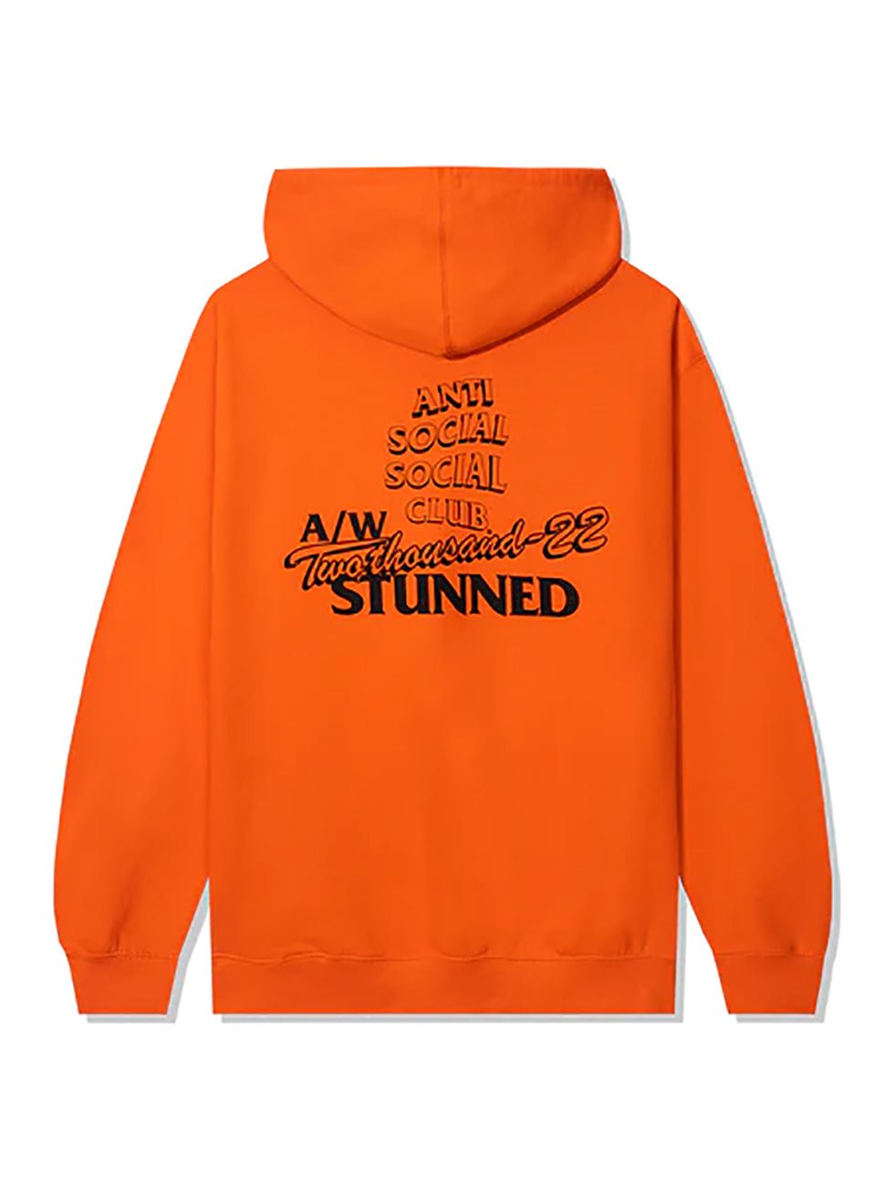 Anti Social Social Club Stunned Hoodie 'Orange' - Lucid Soles