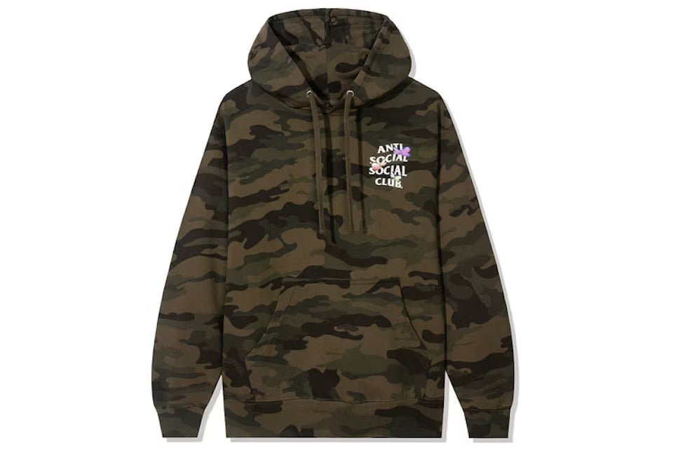 Anti Social Social Club Shell Shock Camo Set - Lucid Soles