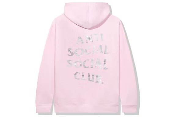 Anti Social Social Club Y/N? Hoodie Pink - Lucid Soles