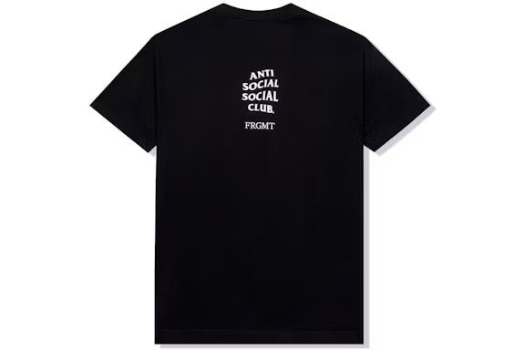 Anti Social Social Club x Fragment Called Interference Tee (FW22) Black - Lucid Soles