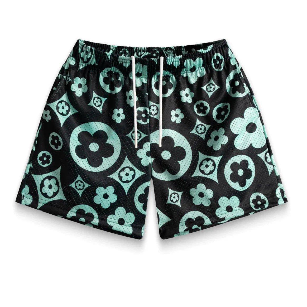 Bravest Studios Menthol Flower Shorts - Lucid Soles