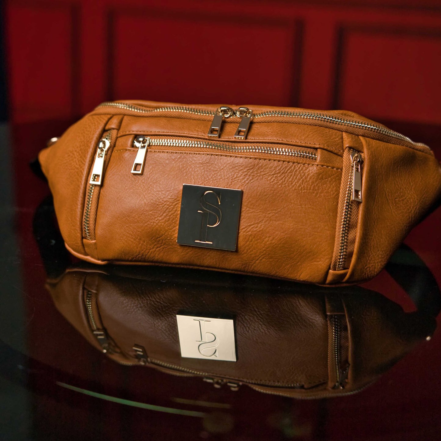 Brown Luciano Leather Sling Bag - Lucid Soles