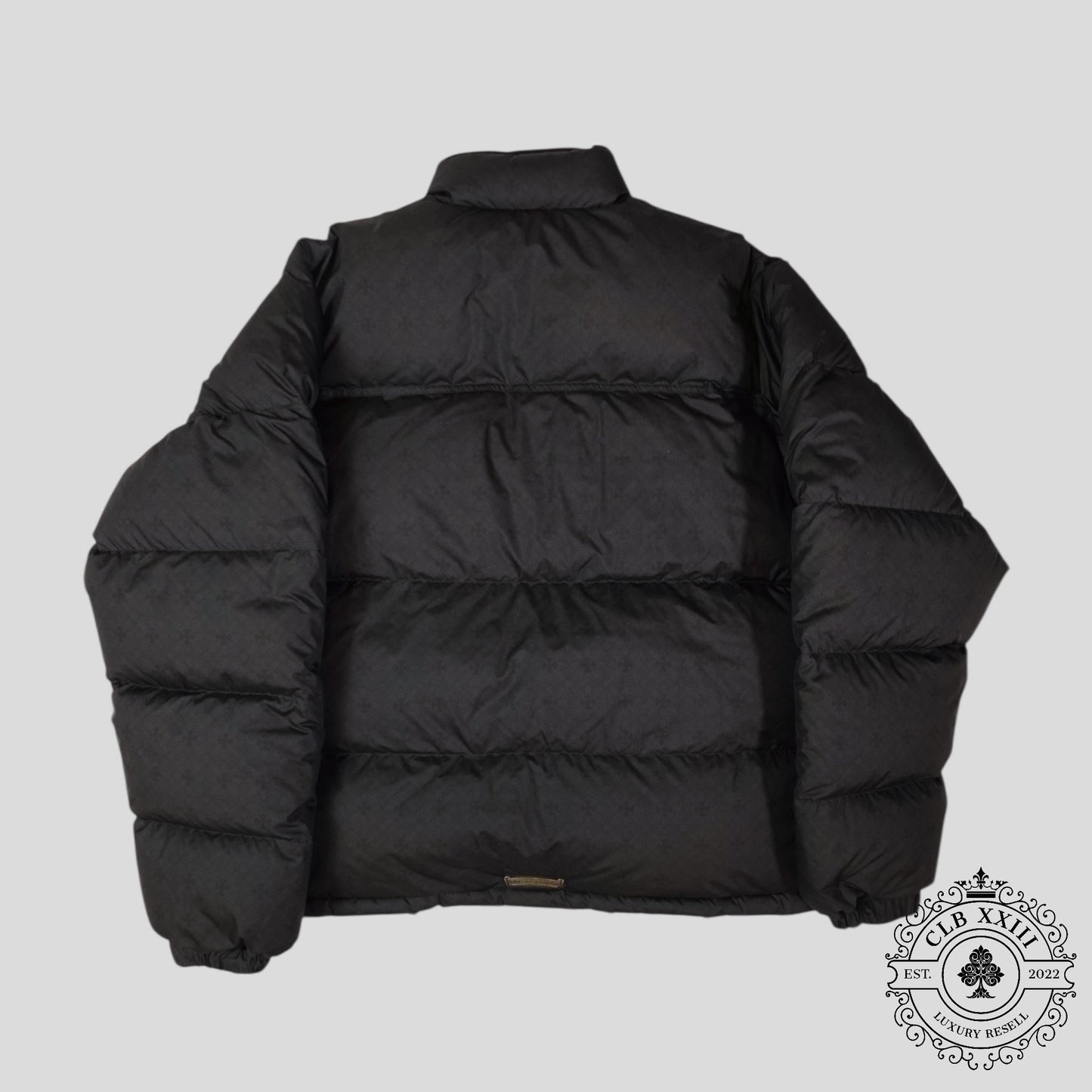 CHROME HEARTS PLUS PATTERN PUFFER (BLACK) - Lucid Soles