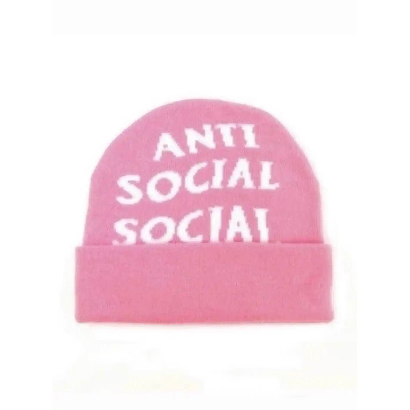 Anti Social Social Club “Jaccardo” Pink Beanie - Lucid Soles