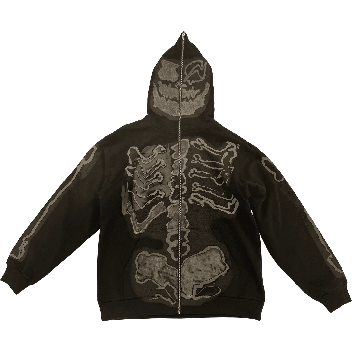 Cactus Jack x Fragment Skeleton Graffiti Full Zip Hoodie Redux (ComplexCon)