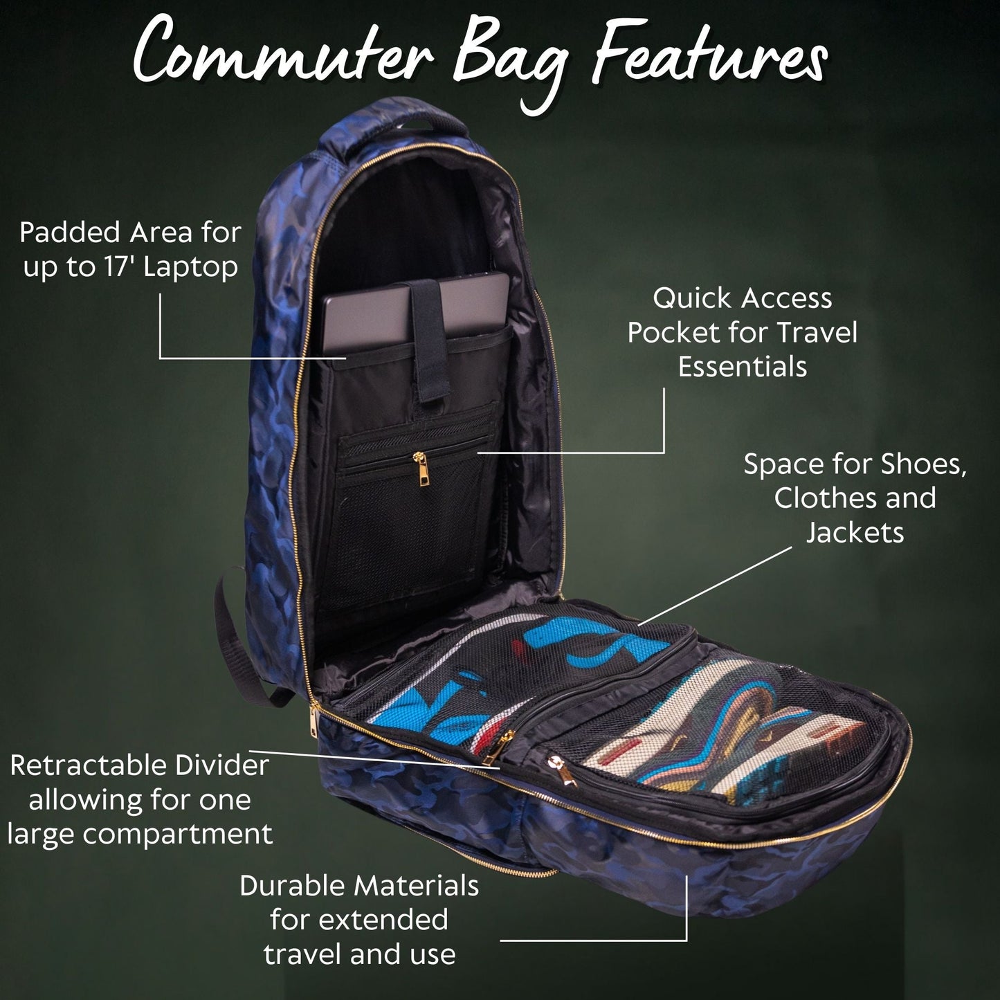 Baby Blue Leather Commuter Bag - Lucid Soles