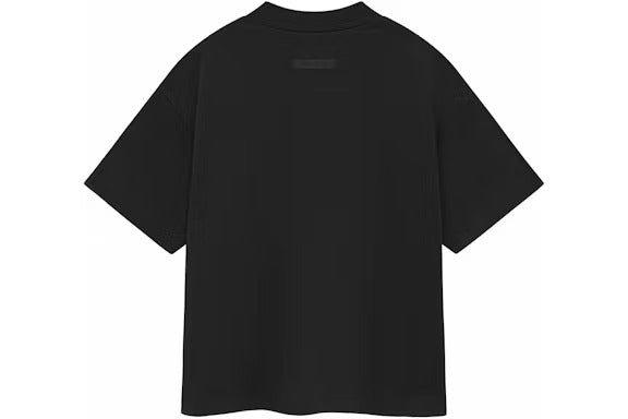 Fear of God Essentials Black Bonded Tee T-Shirt (Jet Black) - Lucid Soles
