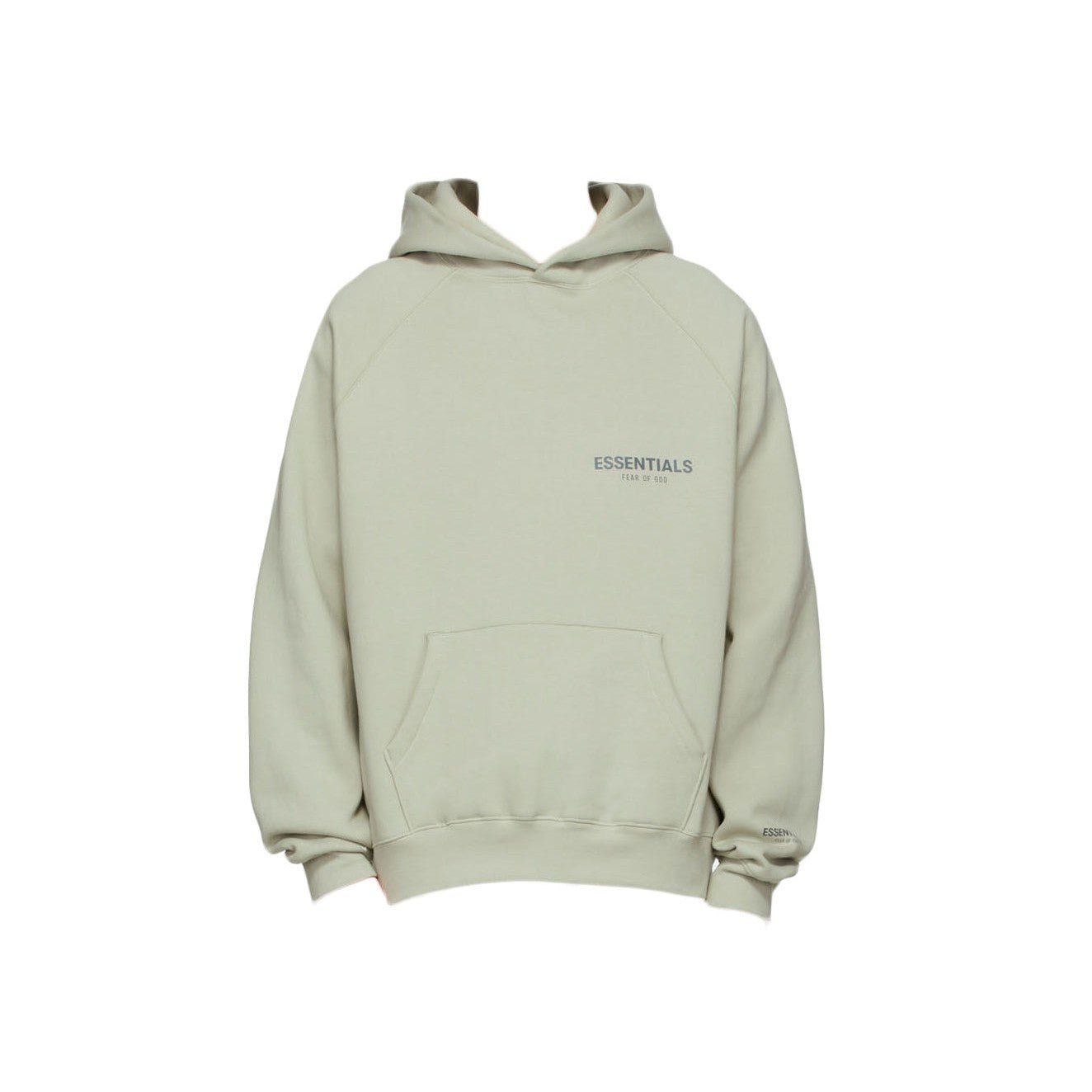 Fear of God Essentials SSENSE Exclusive Pullover Hoodie Concrete - Lucid Soles