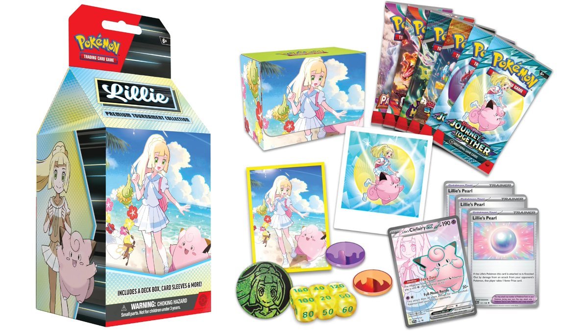 Pokémon TCG: Lillie Premium Tournament Collection - Lucid Soles