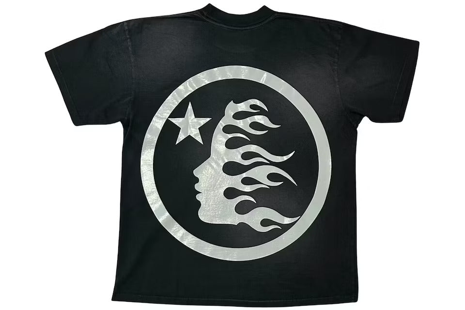 Hellstar Gel Sport Logo (Black/Blue) T-shirt Black/Blue - Lucid Soles