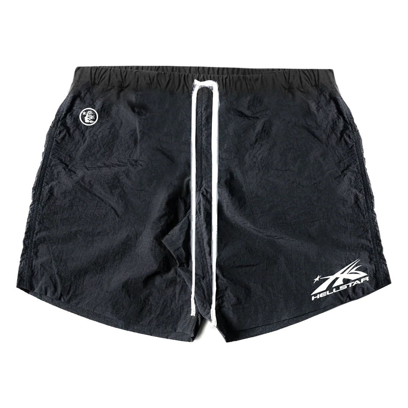 Hellstar Nylon Shorts Black - Lucid Soles