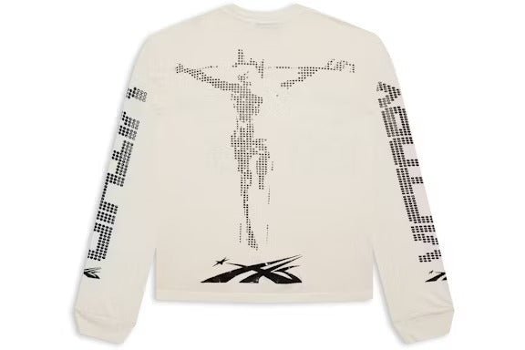Hellstar Scoreboard L/S T-shirt White - Lucid Soles