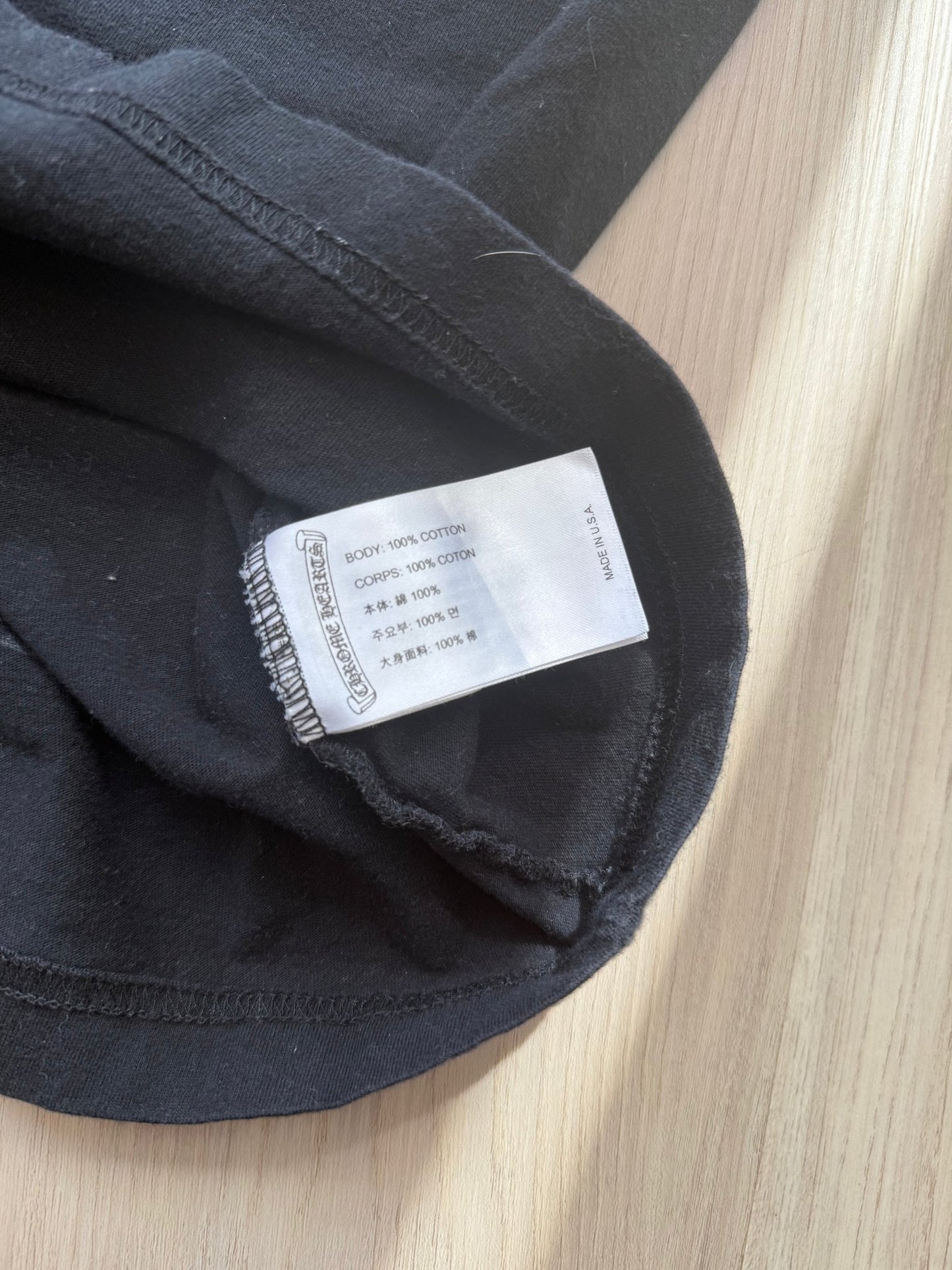 Chrome Hearts Boost S/S T-Shirt Black (Used) - Lucid Soles