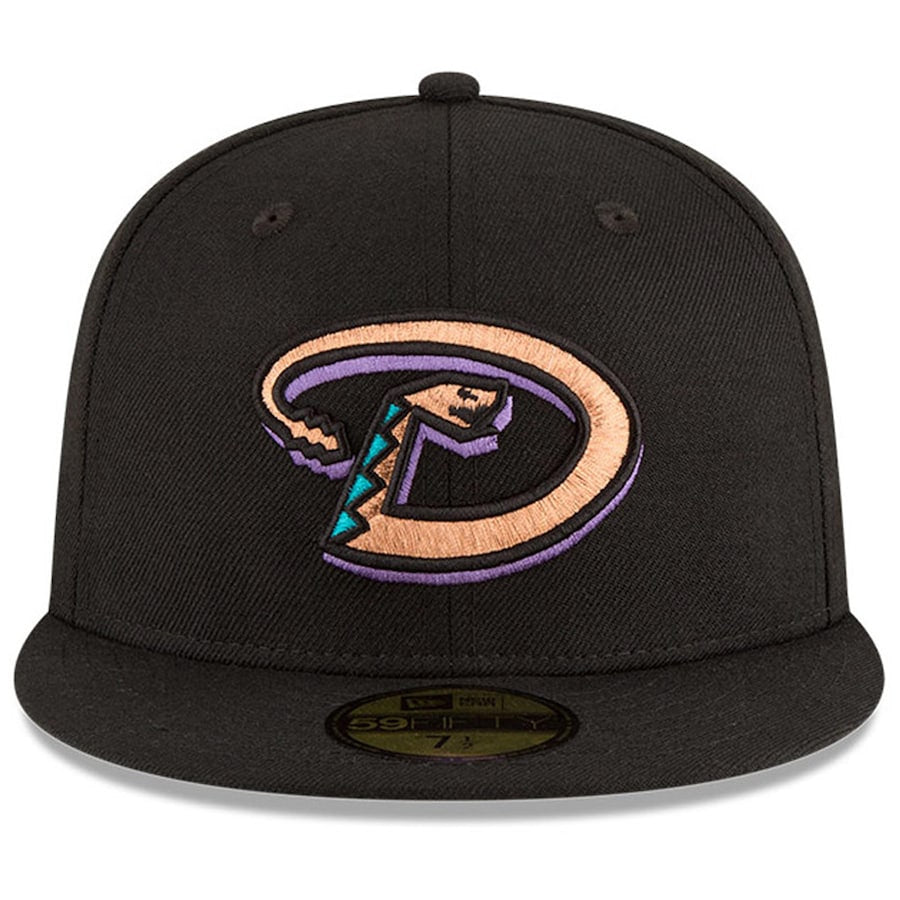 Arizona Diamondbacks 2001 World Series Fitted Hat - Lucid Soles