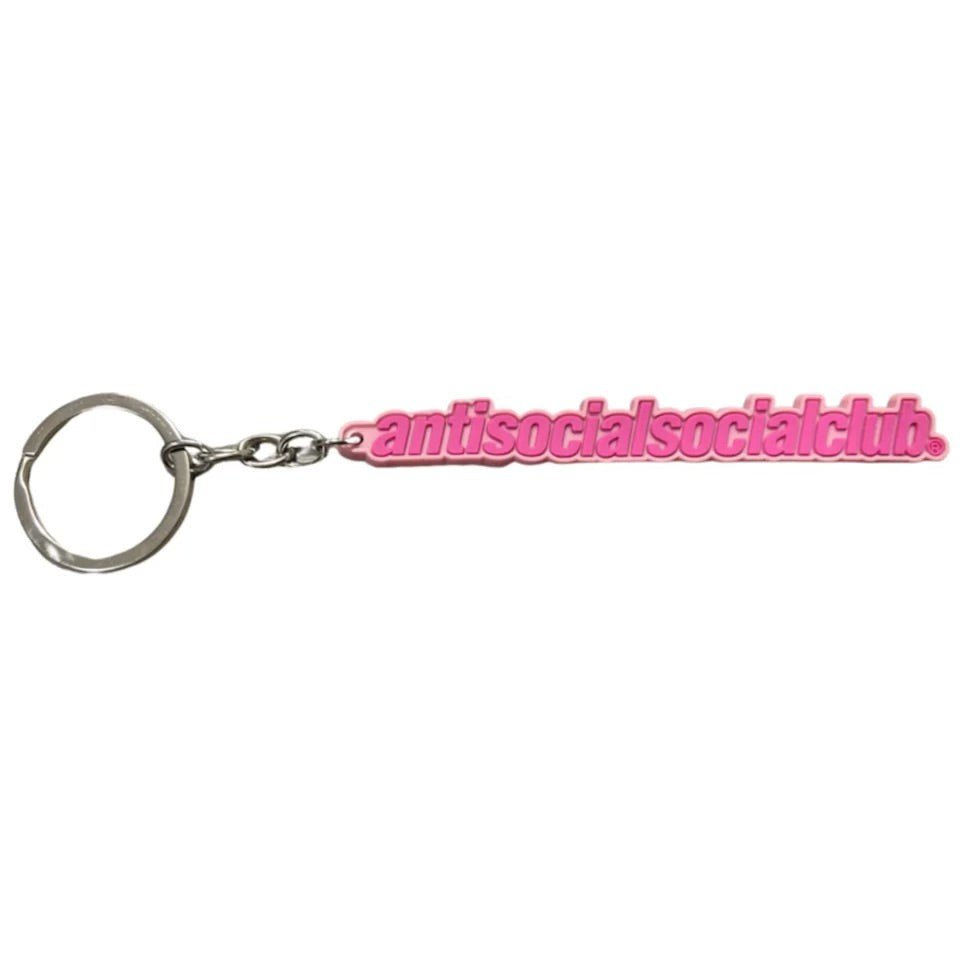 Anti Social Social Club ASSC Sidekick Keychain Pink - Lucid Soles