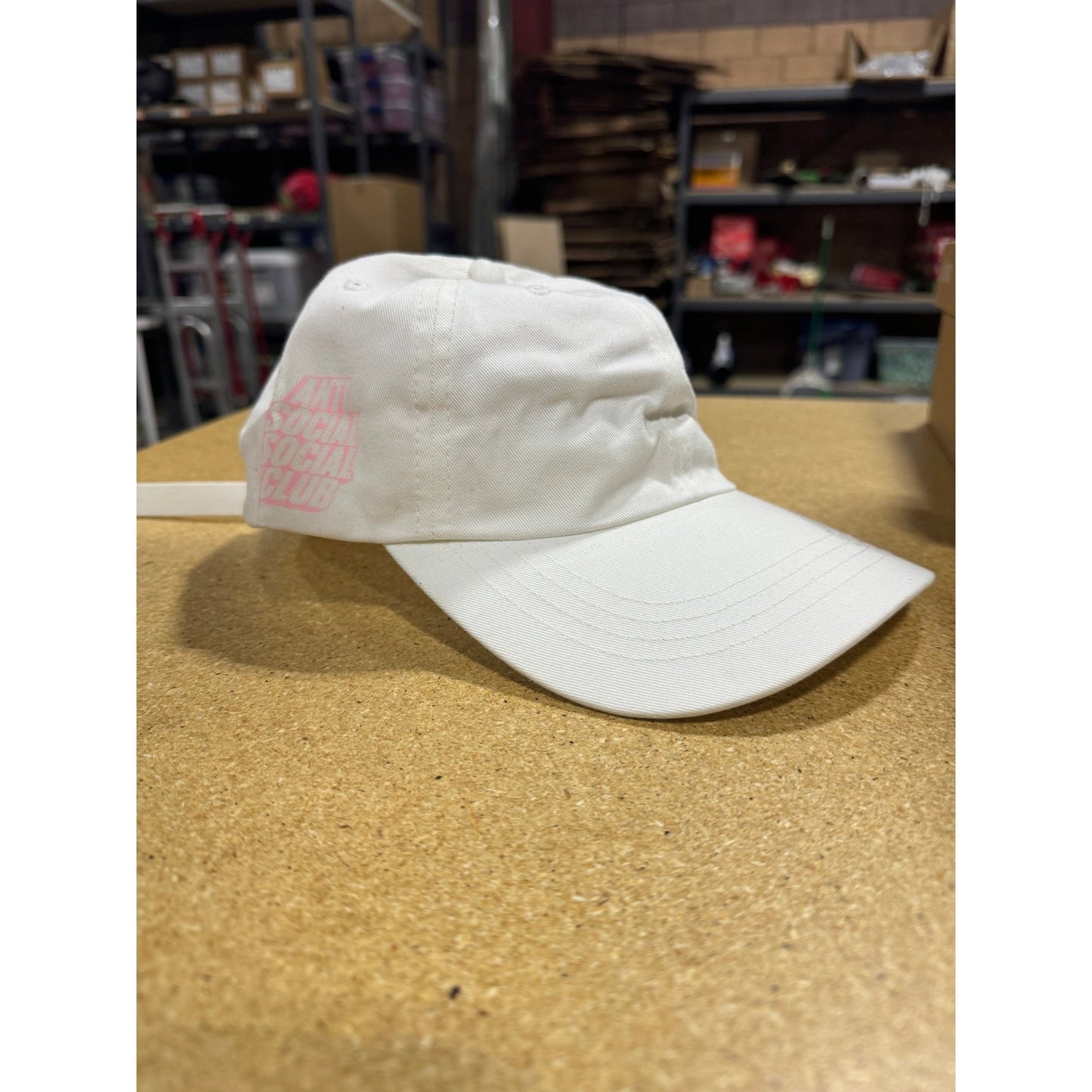 Anti Social Social White/Pink Cap - Lucid Soles