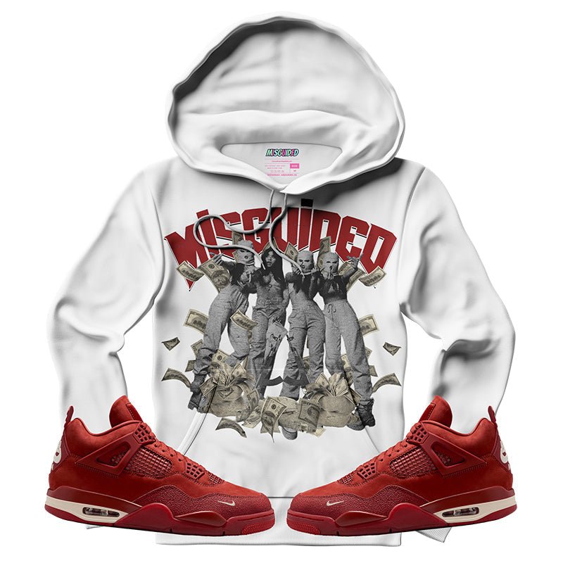 Misguided Girls (Air Jordan 4 Brick By Brick) Hoodie - Lucid Soles