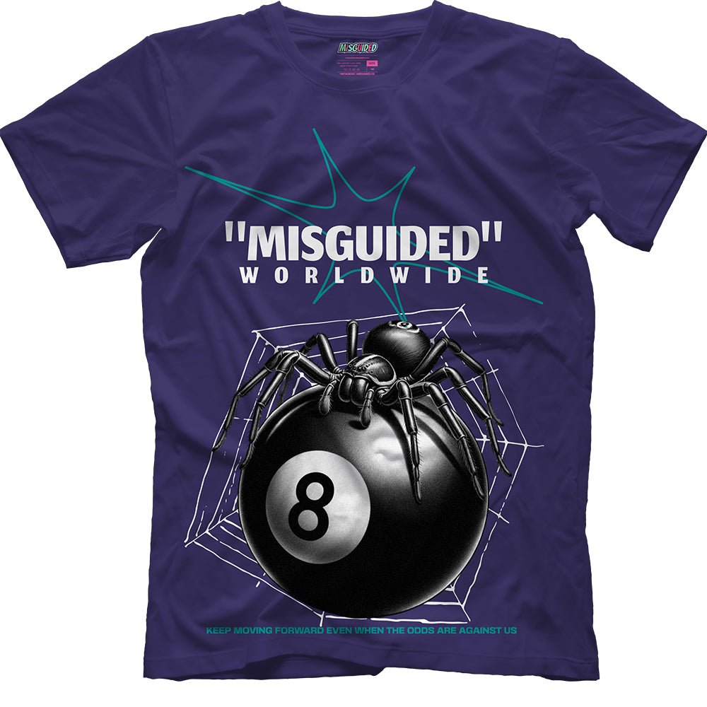 Misguided Spider (Air Jordan 5 Grape) T-Shirt - Lucid Soles