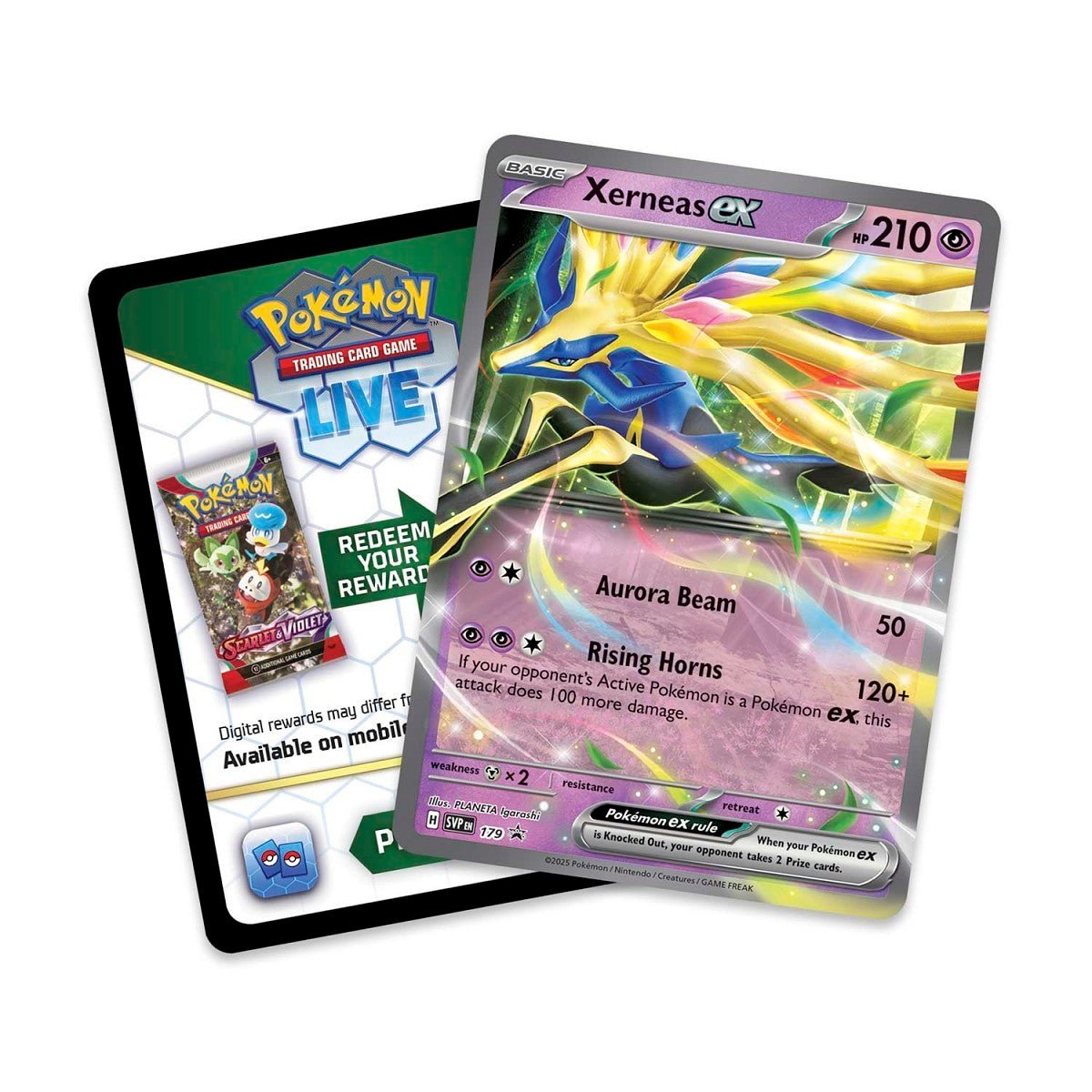 Pokémon TCG: Azure Legends Xerneas ex Tin - Lucid Soles