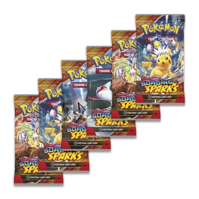 Pokémon TCG: Scarlet & Violet Surging Sparks Booster Bundle Box - Lucid Soles