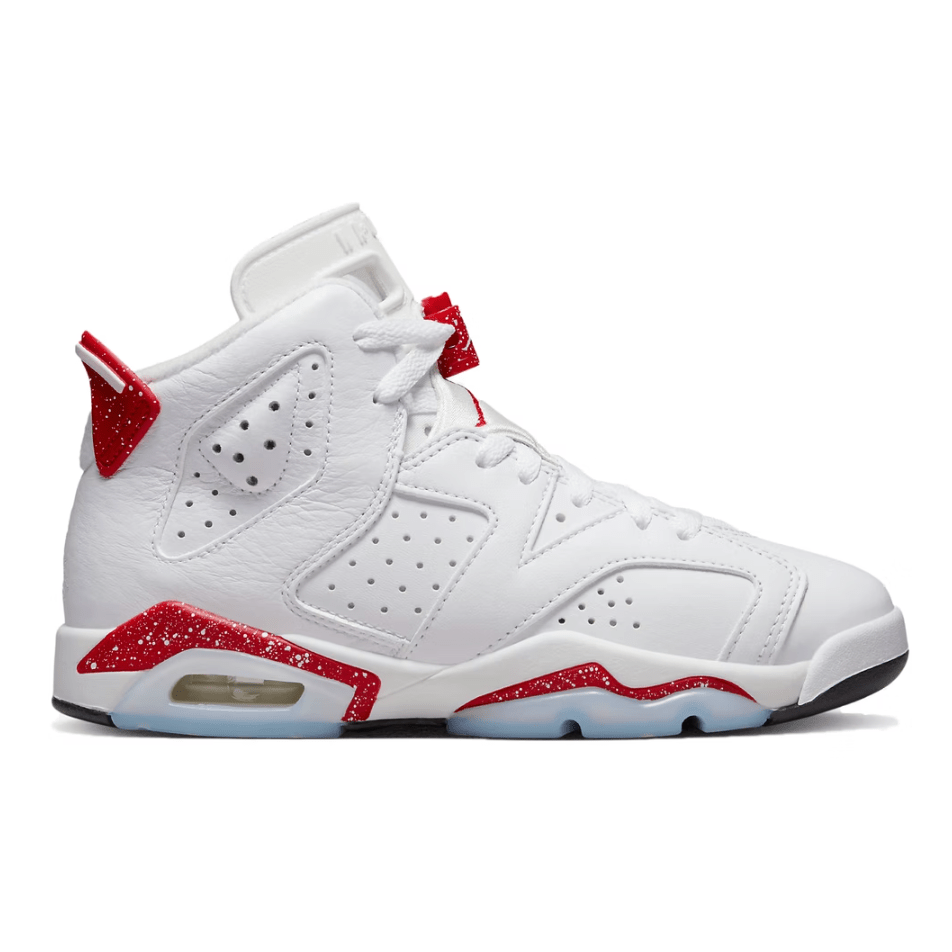 Jordan 6 Retro "Red Oreo" GS - Lucid Soles