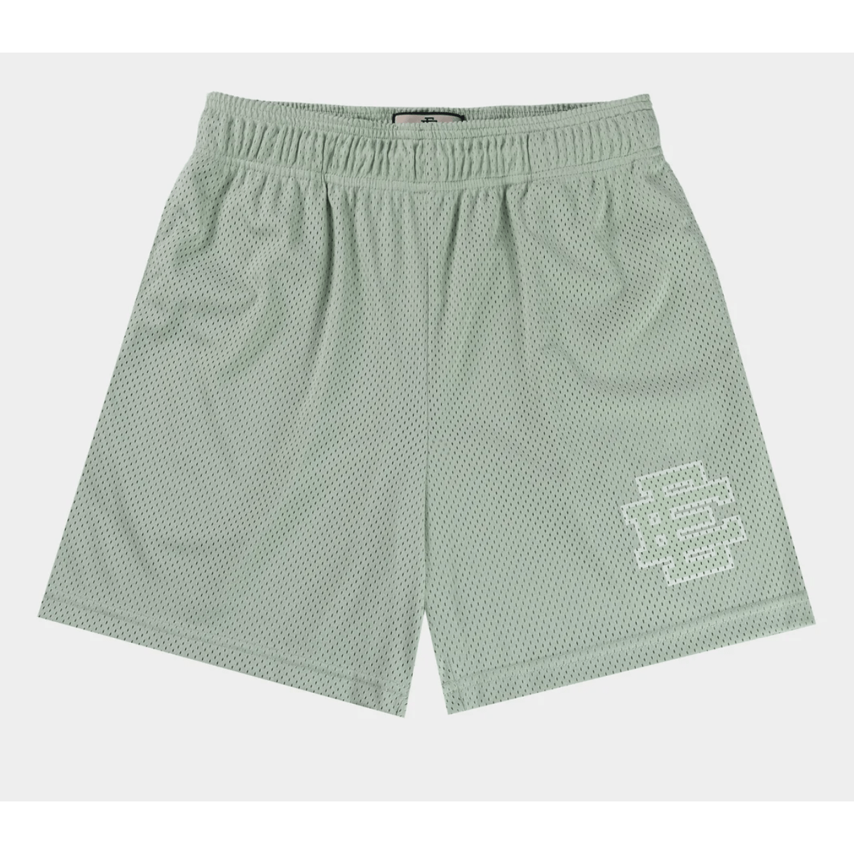 Eric Emanuel EE Basic Shorts Core Mesh - Silt Green - Lucid Soles