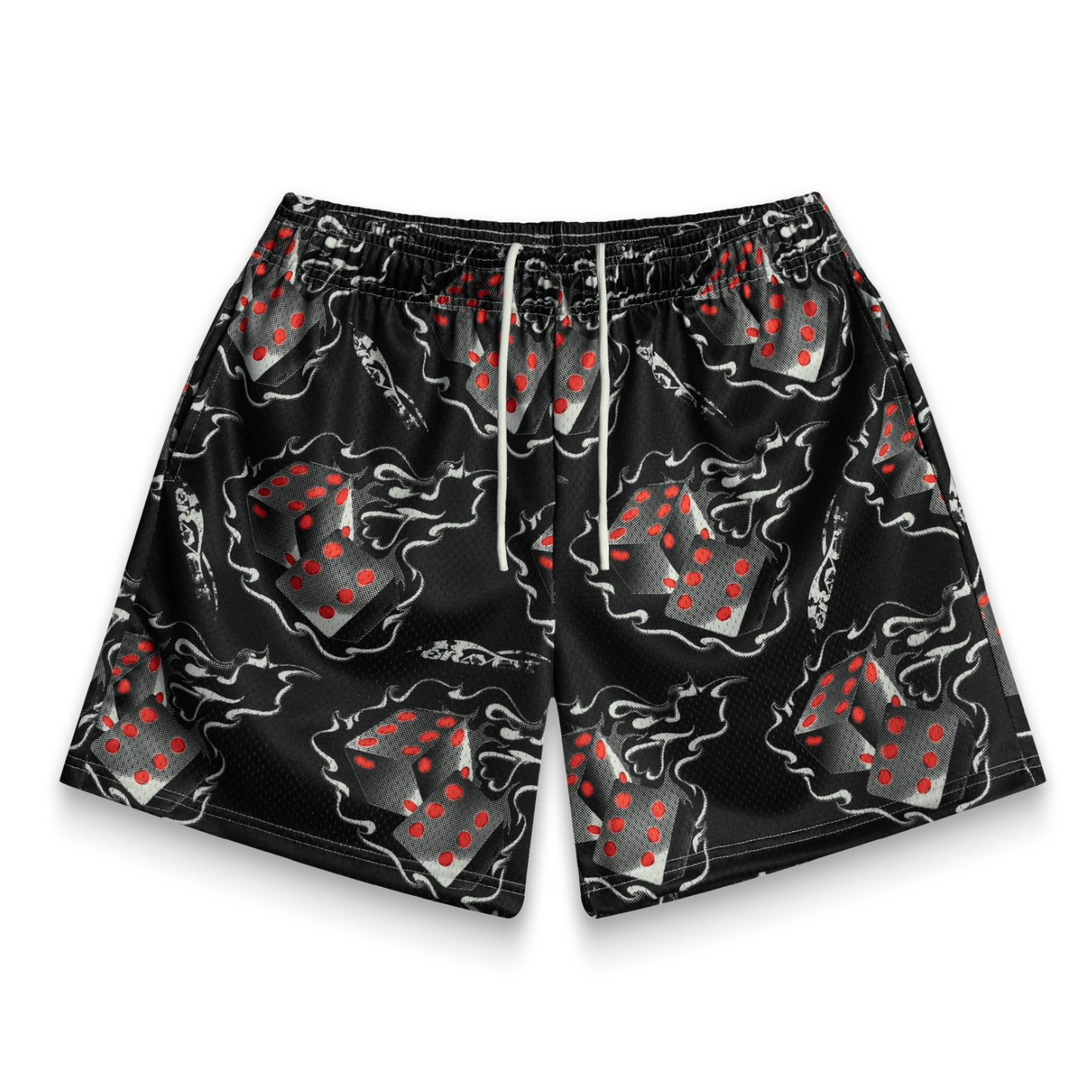 Bravest Studios Dice Shorts (Black) - Lucid Soles