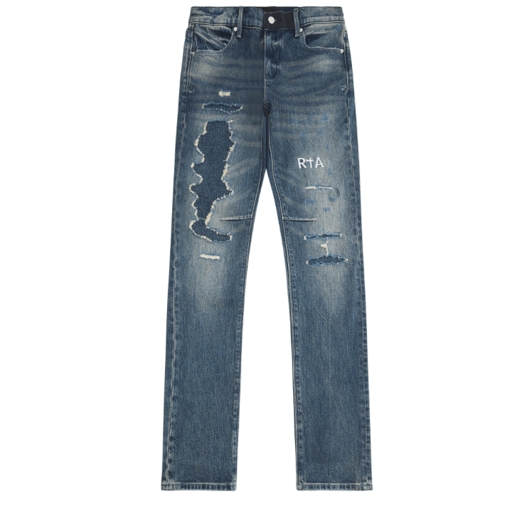 RTA Olivier Distressed Jean (Medium Stone) - Lucid Soles