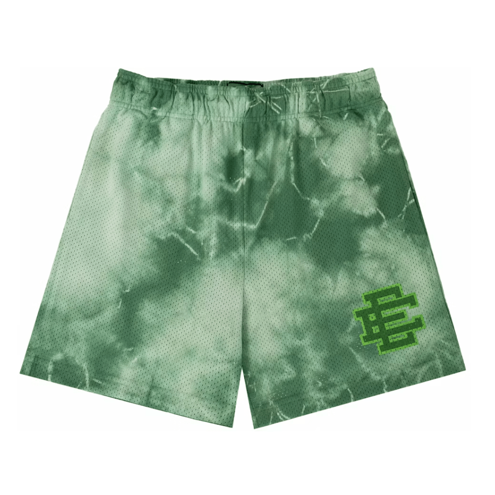 Eric Emanuel EE Basic Short Green Tie Dye - Lucid Soles