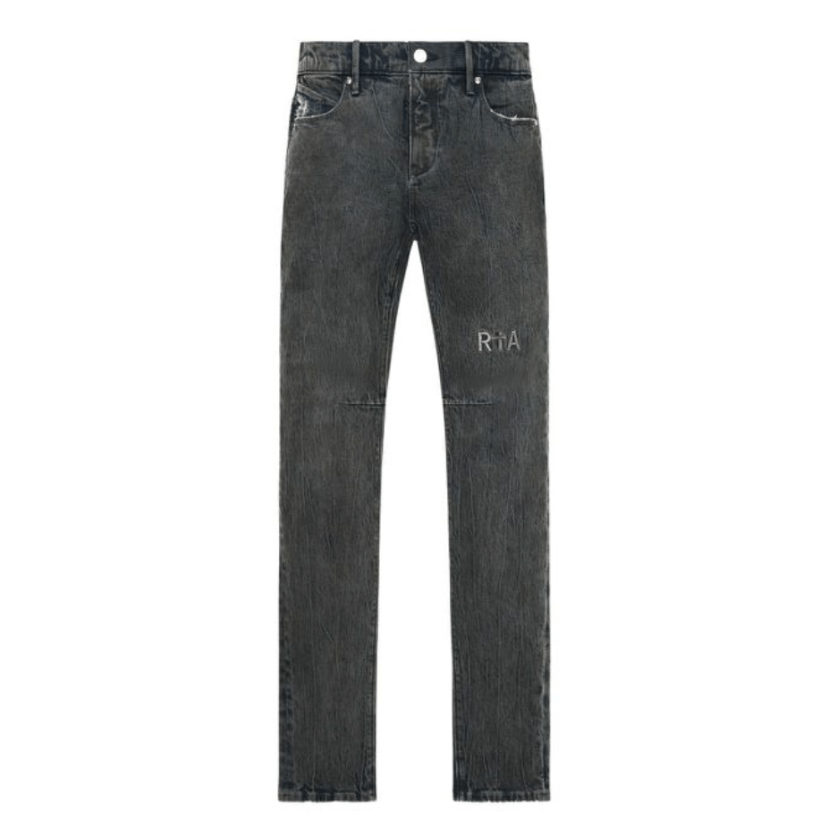 RTA Coated Effect Panel Jeans (Grey) - Lucid Soles