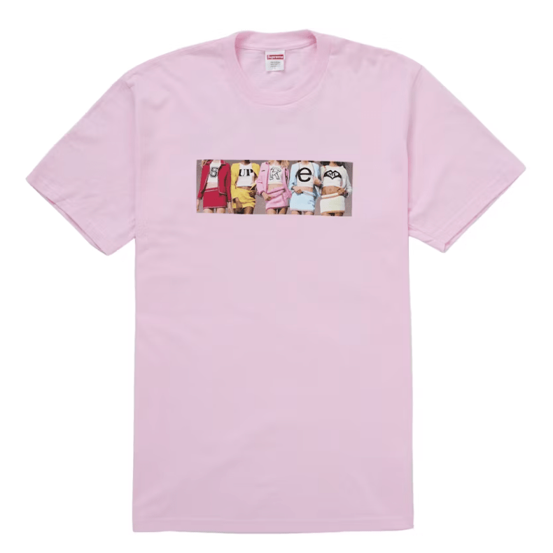 Supreme Girls Tee (FW25) Light Pink - Lucid Soles