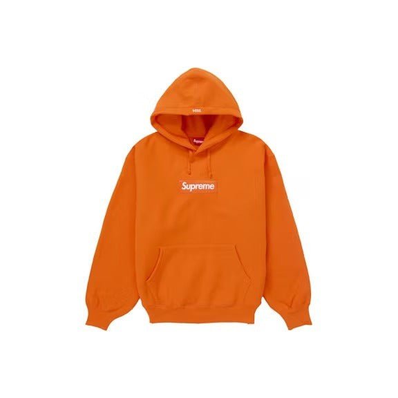 Supreme Box Logo Hooded Sweatshirt Sweatshirt (FW24) Dark Orange - Lucid Soles