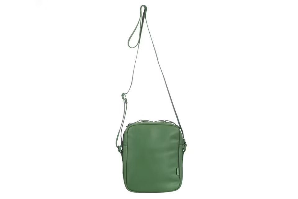 Supreme Leather Shoulder Bag Green - Lucid Soles