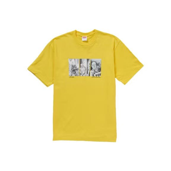 Supreme Mister Cartoon Pow Tee Yellow - Lucid Soles