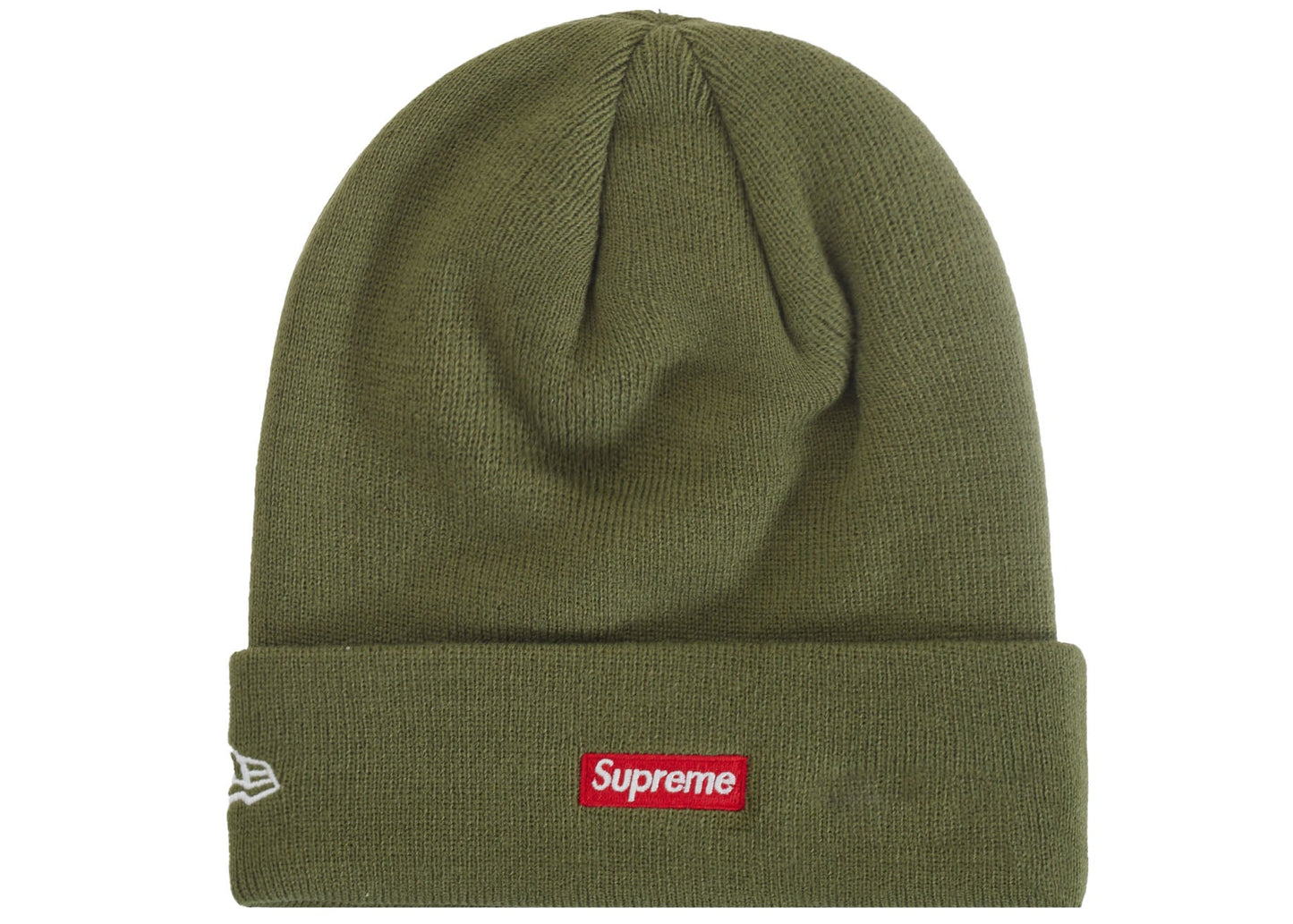 Supreme New Era Varsity Beanie Olive - Lucid Soles