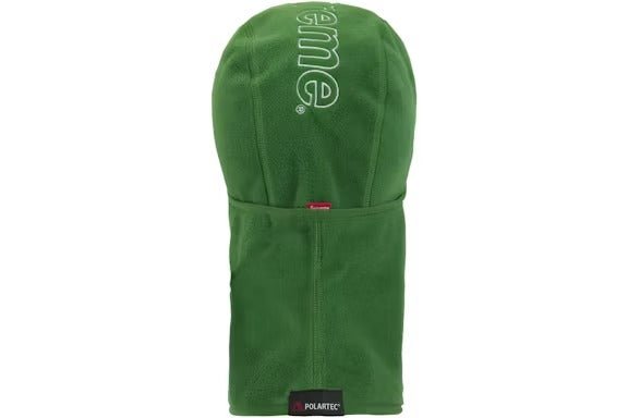 Supreme Polartec Balaclava (FW24) Green - Lucid Soles