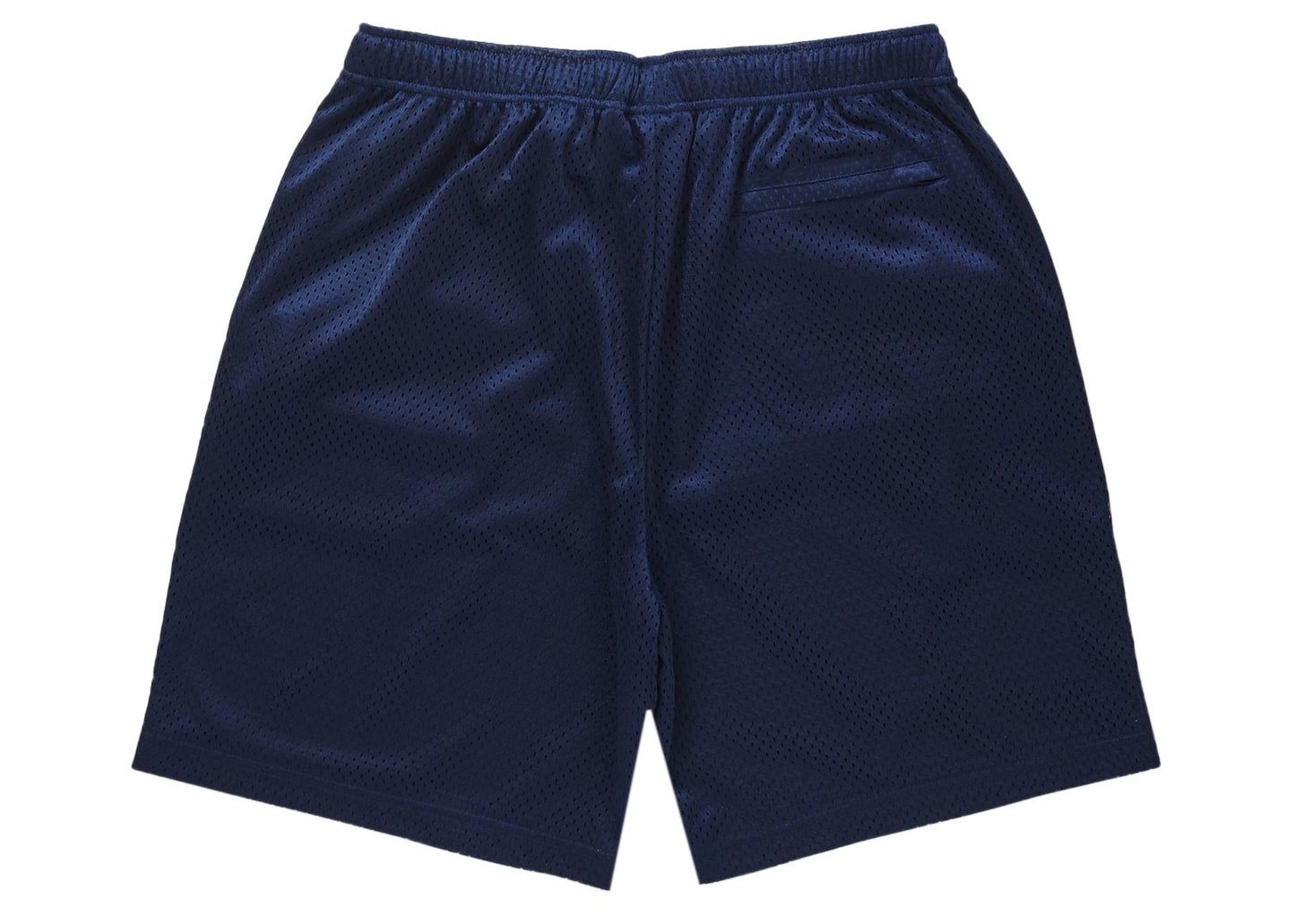 Supreme Small Box Baggy Mesh Short Navy - Lucid Soles