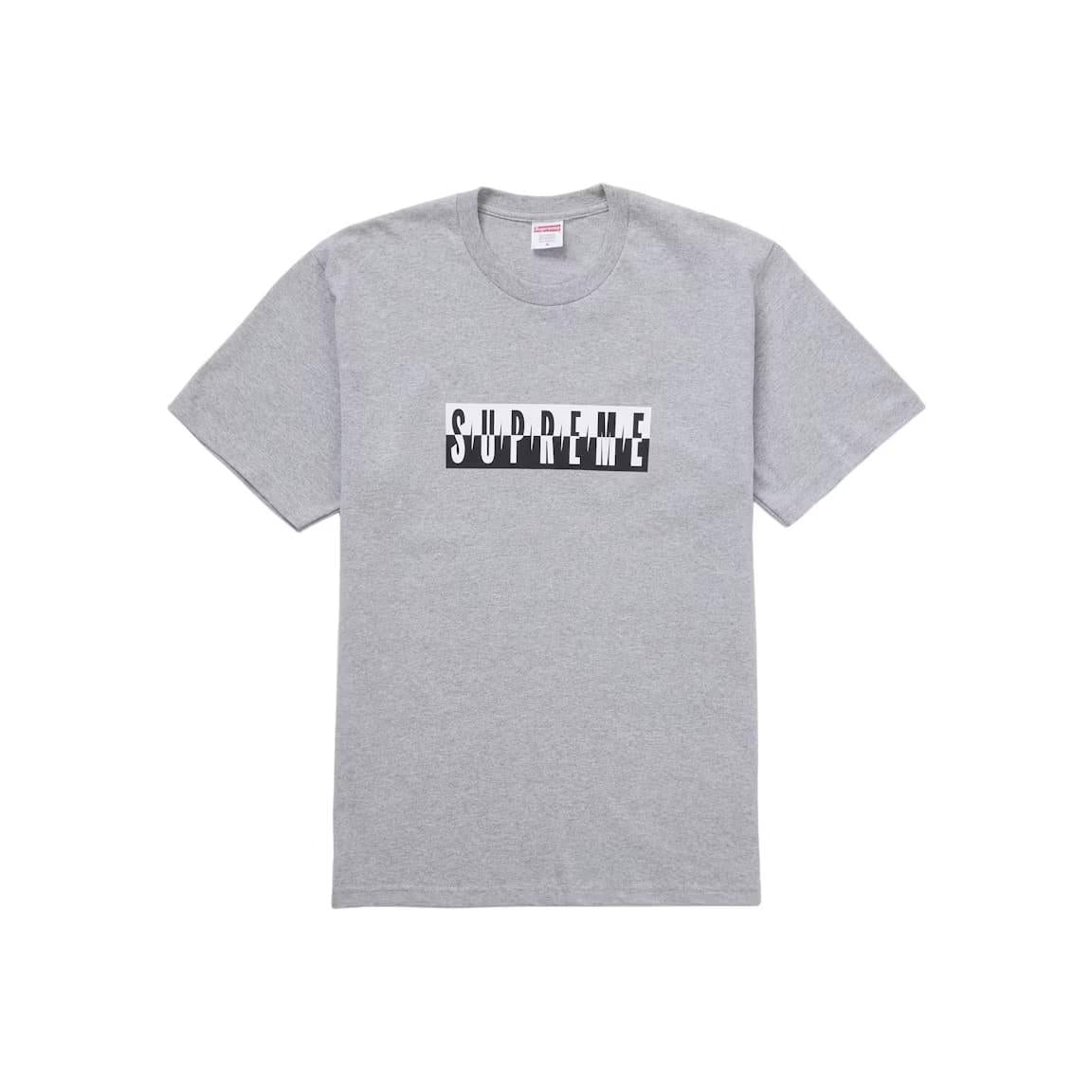 Supreme Split Tee (FW25) Heather Grey - Lucid Soles