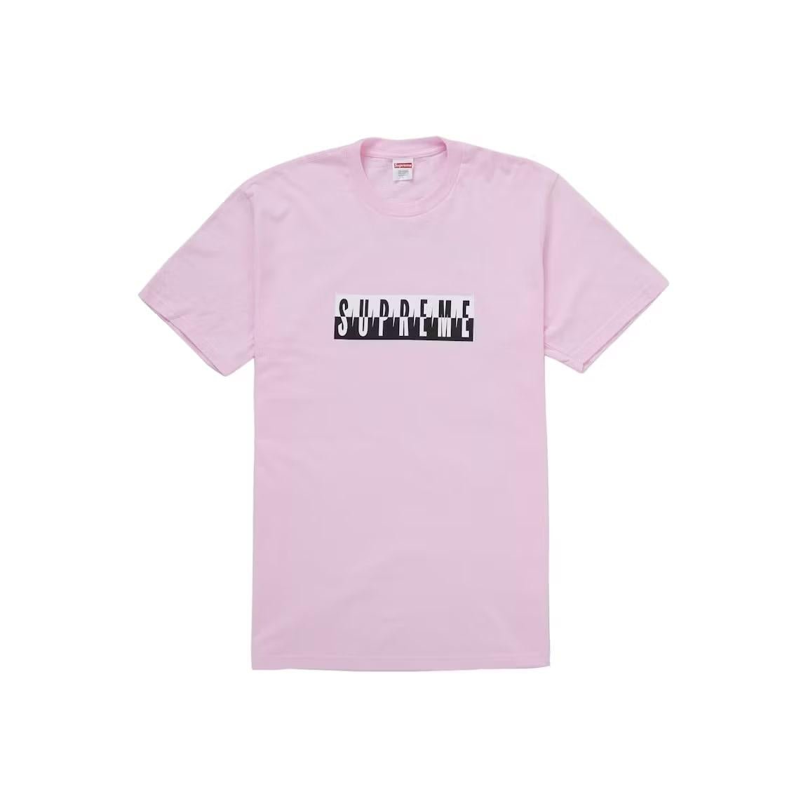 Supreme Split Tee (FW25) Light Pink - Lucid Soles