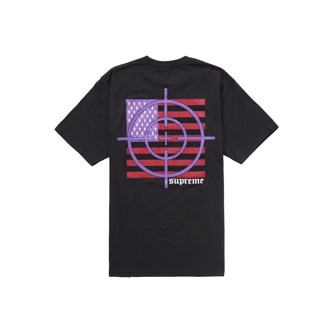 Supreme Target Tee Black - Lucid Soles
