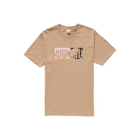 Supreme Tera Patrick Collegiate Tee Khaki - Lucid Soles
