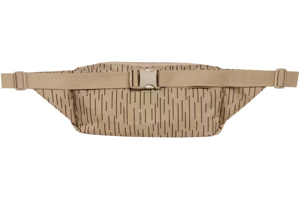 Supreme Waist Bag (FW24) Tan Raindrop - Lucid Soles