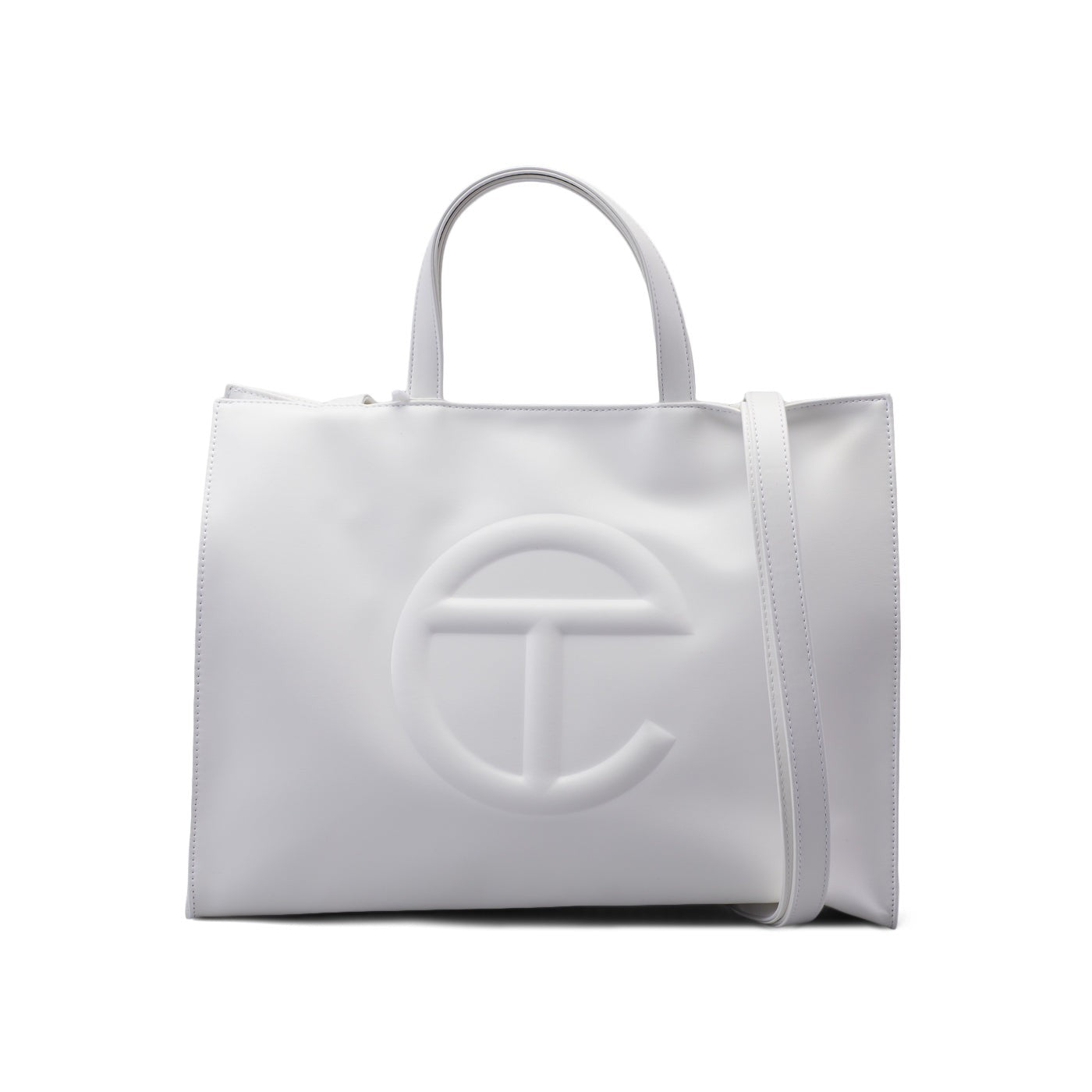 Telfar Shopping Bag Medium White - Lucid Soles