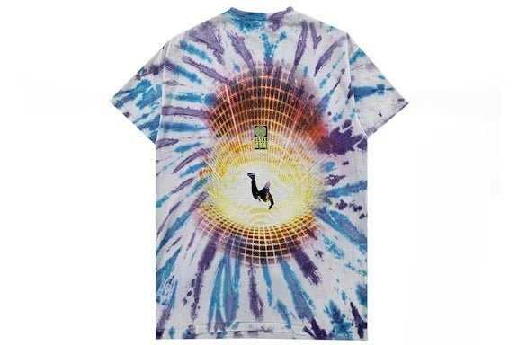 Travis Scott Flame T-shirt Tie Dye - Lucid Soles