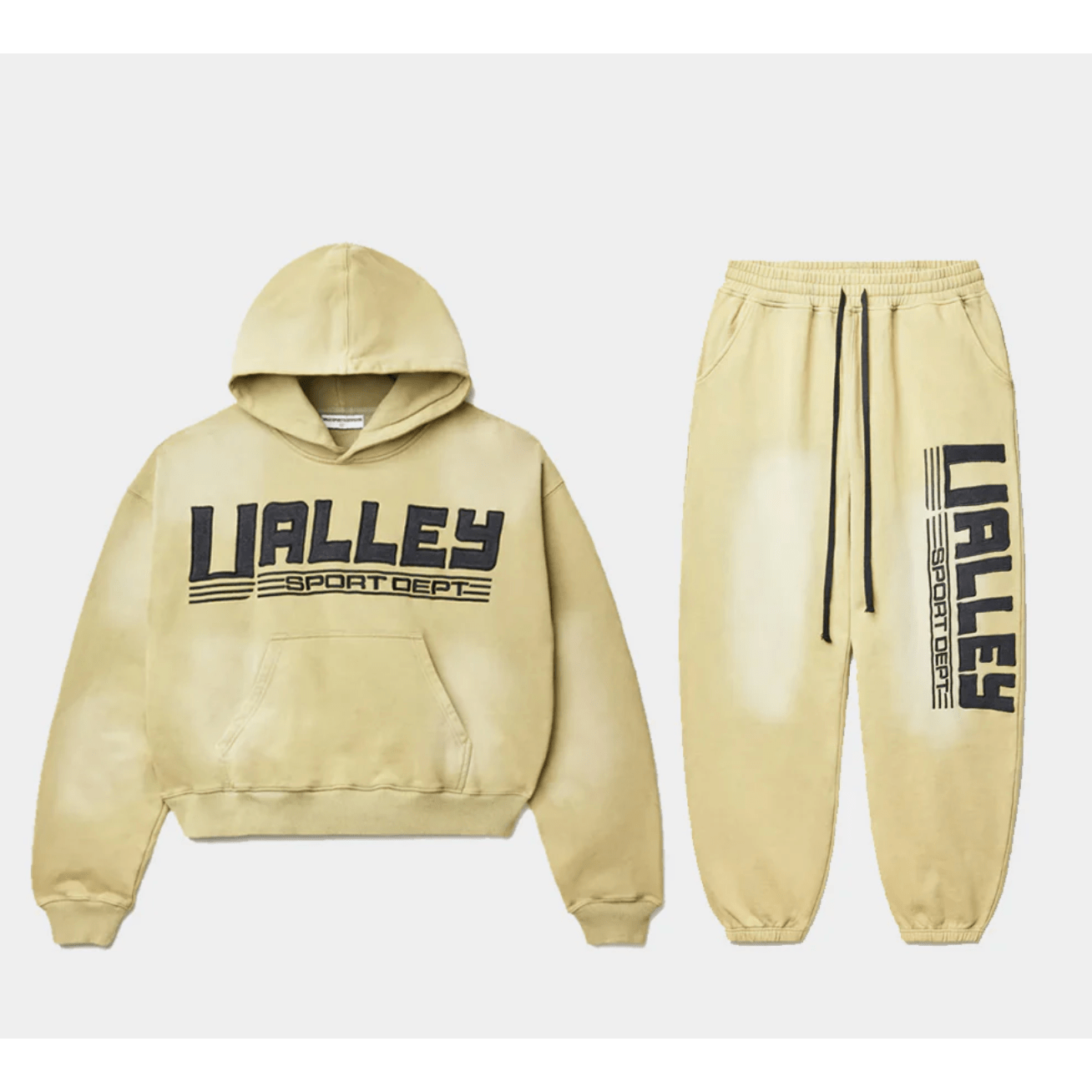 Vale Forever Sport Sweatsuit (Faded Yellow) - Lucid Soles